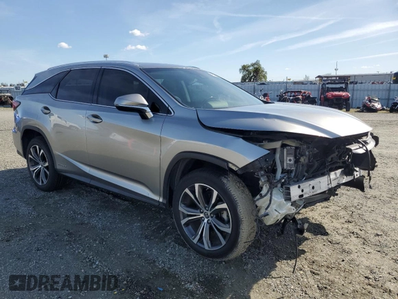 2019 Lexus RX with VIN JTJDGKCA1K2007282, listed as a Copart auction lot 49535815 with 44,857 mi miles and Salvage Title. Bid and sale history available at carsss.com. Image 4.