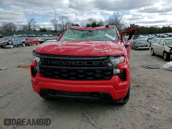 2024 Chevrolet Silverado 1500 Custom with VIN 1GCPDBEK1RZ294848, listed as a Copart auction lot 42704255 with 478 mi miles and Salvage Title. Bid and sale history available at DreamBid. Image 11.