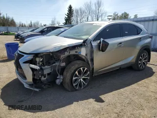 2017 Lexus NX 200t with VIN JTJBARBZ1H2126452, listed as a Copart auction lot 53631455 with 89,727 mi miles and Salvage title. Bid and sale history available at DreamBid. Image 1.