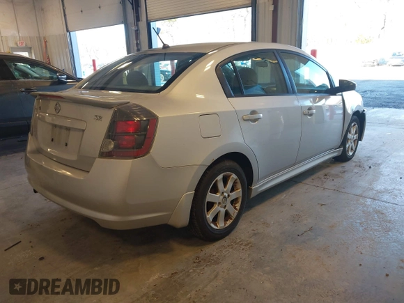 2011 Nissan Sentra SR with VIN 3N1AB6AP4BL674304, listed as a IAAI auction lot 41267316 with 163,998 mi miles and . Bid and sale history available at DreamBid. Image 4.