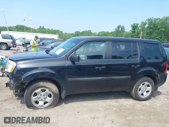 2013 Honda Pilot LX with VIN 5FNYF4H24DB051250, listed as a IAAI auction lot 42433050 with 142,310 mi miles and . Bid and sale history available at DreamBid. Image 15.