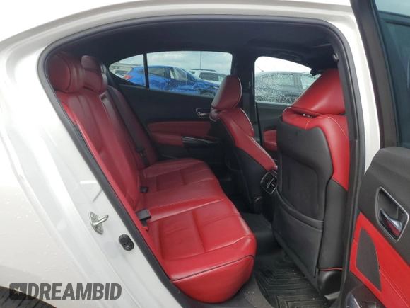 2019 Acura TLX w/A-Spec Pkg with VIN 19UUB1F62KA006023, listed as a Copart auction lot 48974335 with 65,111 mi miles and Salvage Title. Bid and sale history available at carsss.com. Image 10.