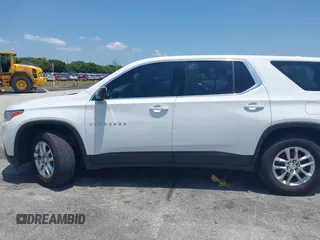 2021 Chevrolet Traverse LS with VIN 1GNERFKWXMJ201136, listed as a IAAI auction lot 42254422 with 50,663 mi miles and . Bid and sale history available at DreamBid. Image 15.