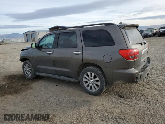 2012 Toyota Sequoia Limited with VIN 5TDJY5G15CS070653, listed as a Copart auction lot 77970984 with 146,405 mi miles and Salvage Title. Bid and sale history available at carsss.com. Image 2.