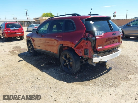 2019 Jeep Cherokee Latitude Plus with VIN 1C4PJMLB7KD384984, listed as a IAAI auction lot 42243845 with 60,914 mi miles and . Bid and sale history available at DreamBid. Image 3.
