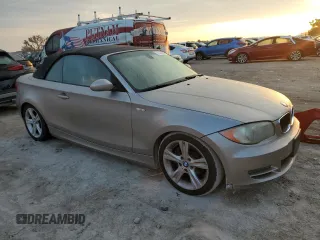 2008 BMW 1 Series 128i with VIN WBAUL73578VE88399, listed as a Copart auction lot 71472414 with 108,550 mi miles and Salvage Title. Bid and sale history available at carsss.com. Image 4.