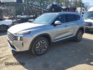 2023 Hyundai Santa Fe Hybrid Limited with VIN 5NMS5DA12PH012055, listed as a Copart auction lot 46450894 with 17,916 mi miles. Bid and sale history available at carsss.com. Image 1.