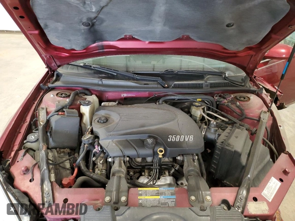 2008 Chevrolet Impala LT with VIN 2G1WT58K881200525, listed as a Copart auction lot 53525725 with 159,142 mi miles and Non Repairable. Bid and sale history available at DreamBid. Image 11.