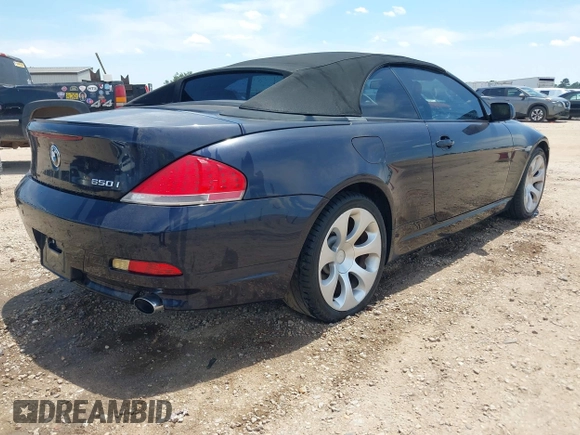 2006 BMW 6 Series 650Ci z VIN WBAEK13486CN75522, wystawiony jako IAAI lot #42343754 z przebiegiem Nie podano mil oraz . Historia ofert i sprzedaży dostępna na DreamBid. Obrazek 4.