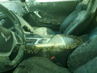2014 Chevrolet Corvette Z51 3LT z VIN 1G1YM3D77E5125967, wystawiony jako Copart lot #74243324 z przebiegiem Nie podano mil oraz Szkoda całkowita • Salvage title. Historia ofert i sprzedaży dostępna na DreamBid. Obrazek 7.