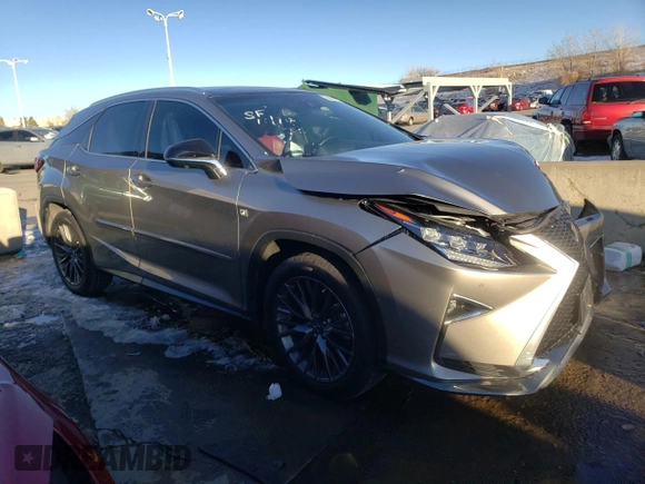 2018 Lexus RX with VIN 2T2BZMCA6JC140597, listed as a Copart auction lot 68027022 with 47,446 mi miles. Bid and sale history available at carsss.com. Image 4.