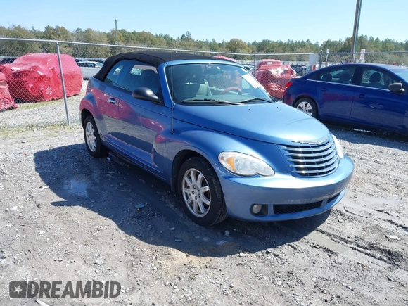 2007 Chrysler PT Cruiser with VIN 3C3JY45X37T588956, listed as a IAAI auction lot 41733141 with 119,613 mi miles. Bid and sale history available at carsss.com. Image 1.