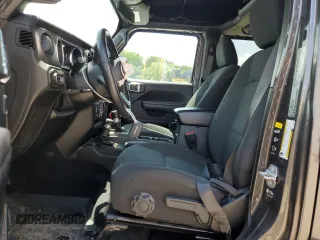 2021 Jeep Gladiator Sport S с VIN 1C6HJTAG0ML586532, выставлен на аукционе Copart как лот 55791994 с пробегом 37 700 миль миль и Списание • Salvage title. История ставок и продаж доступна на DreamBid. Изображение 7.
