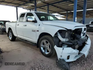 2014 Ram 1500 Express with VIN 1C6RR6FTXES384373, listed as a Copart auction lot 87754045 with 127,083 mi miles and Salvage title. Bid and sale history available at DreamBid. Image 4.