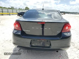 2013 Dodge Avenger SXT with VIN 1C3CDZCB3DN716116, listed as a Copart auction lot 51620255 with 196,745 mi miles and Salvage Title. Bid and sale history available at carsss.com. Image 6.