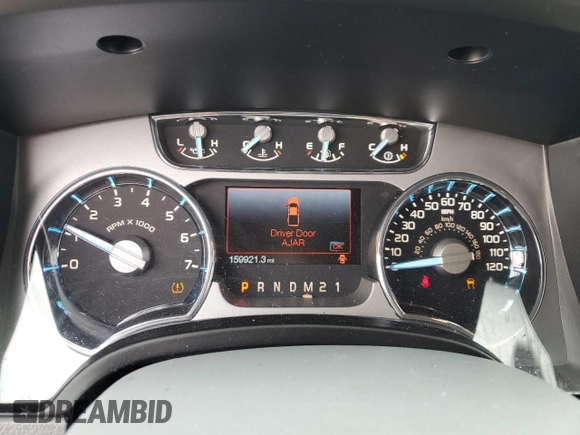 2011 Ford F-150 XL with VIN 1FTFW1CF0BFA26015, listed as a Copart auction lot 63931624 with 159,921 mi miles and Salvage Title. Bid and sale history available at carsss.com. Image 9.