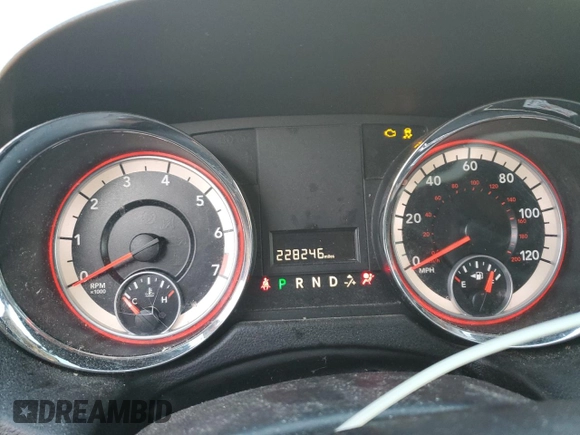 2013 Ram Cargo Van Tradesman with VIN 2C4JRGAG9DR782521, listed as a Copart auction lot 81067674 with 228,246 mi miles and Clean Title. Bid and sale history available at carsss.com. Image 9.
