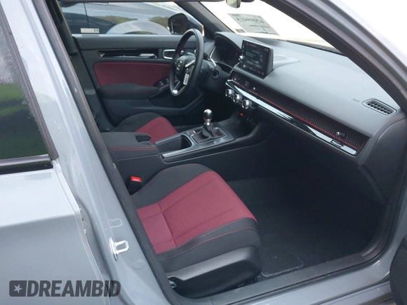 2022 Honda Civic Si with VIN 2HGFE1E52NH474042, listed as a IAAI auction lot 42099415 with 26,828 mi miles and . Bid and sale history available at DreamBid. Image 5.