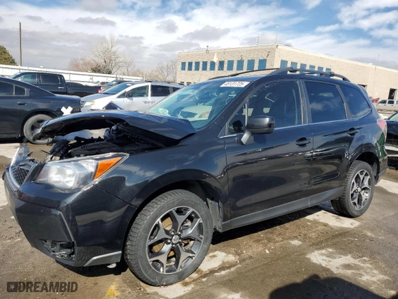2016 Subaru Forester 2.0XT Premium with VIN JF2SJGDC9GH501467, listed as a Copart auction lot 48131725 with 108,435 mi miles and Salvage Title. Bid and sale history available at carsss.com. Image 1.