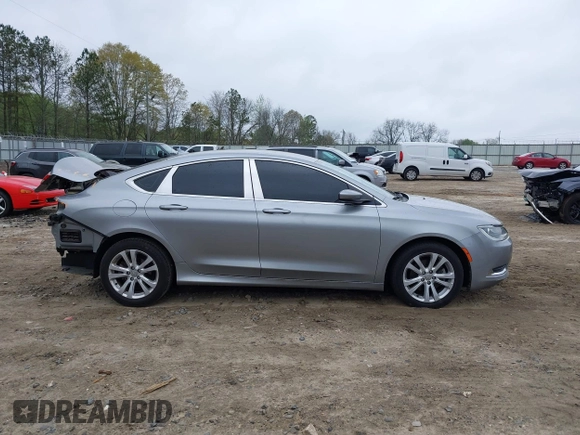 2016 Chrysler 200 Limited with VIN 1C3CCCAB0GN180541, listed as a IAAI auction lot 41881539 with 152,830 mi miles and . Bid and sale history available at carsss.com. Image 14.
