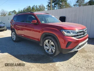 2021 Volkswagen Atlas SE z VIN 1V2WR2CA0MC517141, wystawiony jako Copart lot #47005475 z przebiegiem 53 929 mil mil oraz Szkoda całkowita • Salvage title. Historia ofert i sprzedaży dostępna na DreamBid. Obrazek 4.