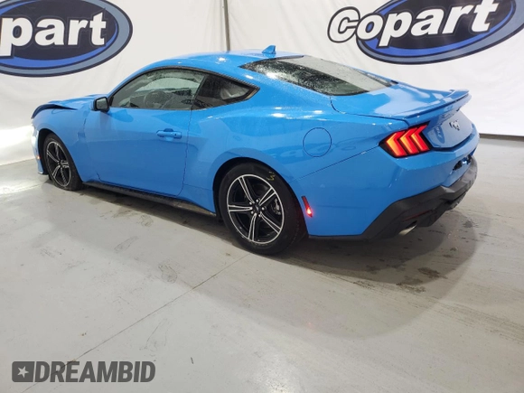 2024 Ford Mustang EcoBoost with VIN 1FA6P8TH4R5130178, listed as a Copart auction lot 47890225 with 20,281 mi miles and Salvage Title. Bid and sale history available at carsss.com. Image 2.