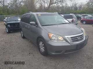 2009 Honda Odyssey EX-L with VIN 5FNRL38649B028066, listed as a IAAI auction lot 42059473 with 193,122 mi miles. Bid and sale history available at carsss.com. Image 1.