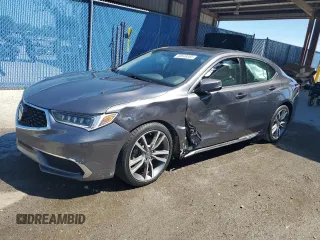 2019 Acura TLX w/Technology Pkg with VIN 19UUB2F46KA007132, listed as a Copart auction lot 50649385 with 26,056 mi miles and Salvage Title. Bid and sale history available at carsss.com. Image 1.