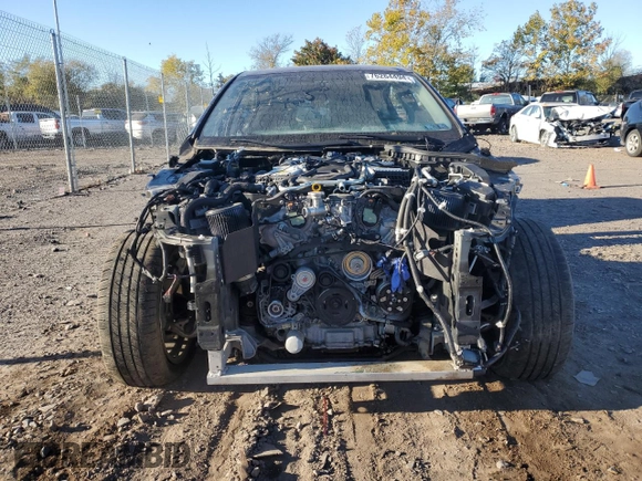 2020 Infiniti Q50 Luxe with VIN JN1EV7AR5LM257295, listed as a Copart auction lot 76264494 with Not Provided miles and Salvage Title. Bid and sale history available at DreamBid. Image 5.