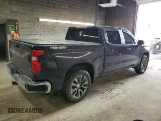 2023 Chevrolet Silverado 1500 LT with VIN 3GCPDKEKXPG112870, listed as a Copart auction lot 48990845 with 18,290 mi miles and Salvage Title. Bid and sale history available at carsss.com. Image 3.