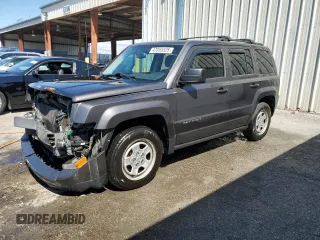 2017 Jeep Patriot Sport with VIN 1C4NJPBB4HD120706, listed as a Copart auction lot 47053325 with 93,764 mi miles and Salvage Title. Bid and sale history available at carsss.com. Image 1.