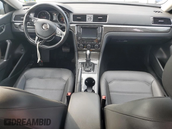 2016 Volkswagen Passat SE with VIN 1VWBT7A37GC017384, listed as a Copart auction lot 59661115 with 188,178 mi miles and Salvage title. Bid and sale history available at DreamBid. Image 8.
