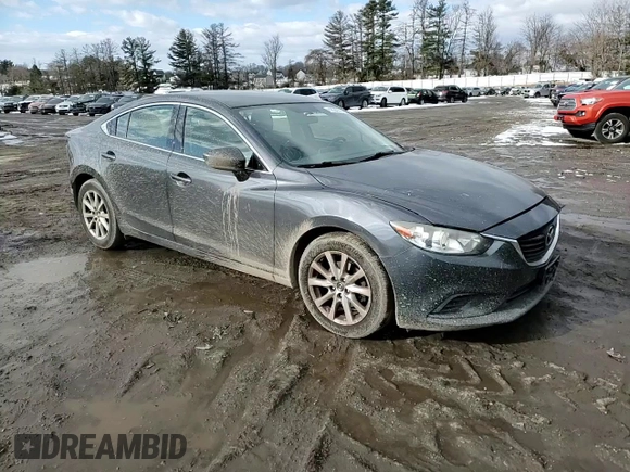 2016 Mazda Mazda6 i Sport with VIN JM1GJ1U57G1426120, listed as a Copart auction lot 41834775 with 106,573 mi miles and Salvage Title. Bid and sale history available at carsss.com. Image 10.