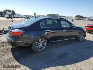 2010 Hyundai Genesis with VIN KMHGC4DF6AU072094, listed as a Copart auction lot 45290745 with 176,775 mi miles and Salvage Title. Bid and sale history available at carsss.com. Image 3.