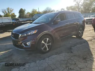 2018 Kia Sorento EX with VIN 5XYPHDA58JG355373, listed as a Copart auction lot 79715984 with 100,229 mi miles and Salvage Title. Bid and sale history available at carsss.com. Image 1.