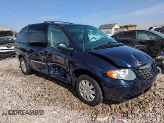 2006 Chrysler Town & Country LWB Touring with VIN 2A4GP54LX6R661586, listed as a Copart auction lot 53335385 with 72,597 mi miles and Salvage Title. Bid and sale history available at carsss.com. Image 4.