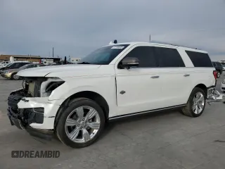 2022 Ford Expedition Max King Ranch with VIN 1FMJK1PT6NEA11370, listed as a Copart auction lot 87730835 with 39,975 mi miles and Salvage Title. Bid and sale history available at DreamBid. Image 1.