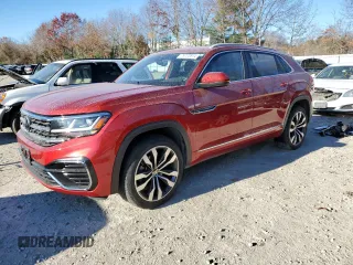2021 Volkswagen Atlas SEL with VIN 1V2SE2CA2MC200407, listed as a Copart auction lot 79722614 with 41,104 mi miles and Salvage title. Bid and sale history available at DreamBid. Image 1.
