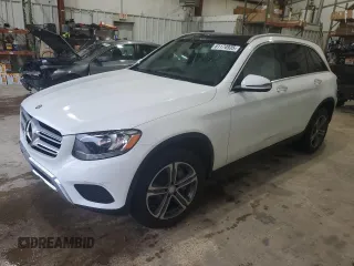 2016 Mercedes-Benz GLC 300 with VIN WDC0G4JB0GF054905, listed as a Copart auction lot 61174935 with 109,273 mi miles and Salvage title. Bid and sale history available at DreamBid. Image 1.