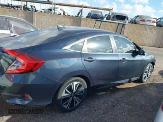 2017 Honda Civic Sedan EX-L with VIN 19XFC1F70HE005116, listed as a IAAI auction lot 42042277 with 61,812 mi miles. Bid and sale history available at carsss.com. Image 13.