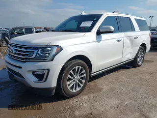 2018 Ford Expedition Max Limited z VIN 1FMJK1KT1JEA06871, wystawiony jako IAAI lot #42379804 z przebiegiem 142 087 mil mil oraz . Historia ofert i sprzedaży dostępna na DreamBid. Obrazek 2.