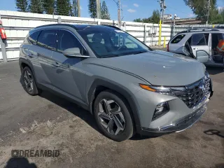 2024 Hyundai Tucson Limited with VIN 5NMJE3DE7RH384644, listed as a Copart auction lot 50822915 with 5,398 mi miles and Non Repairable. Bid and sale history available at DreamBid. Image 4.