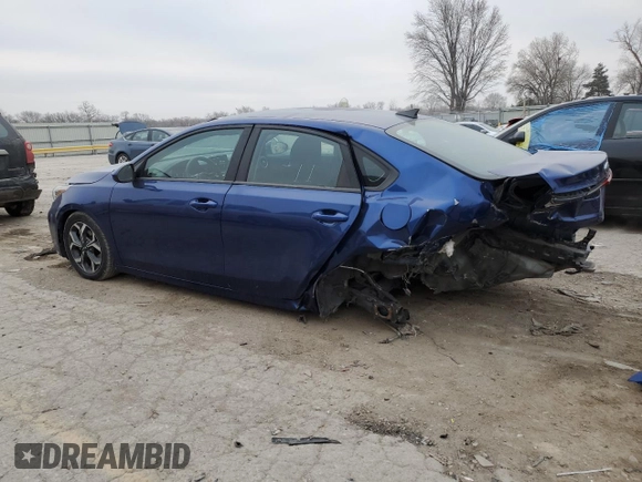 2020 Kia Forte LXS with VIN 3KPF24AD1LE216500, listed as a Copart auction lot 85343874 with 125,814 mi miles and Salvage Title. Bid and sale history available at carsss.com. Image 2.