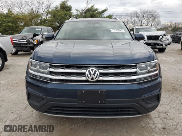 2018 Volkswagen Atlas S z VIN 1V2AR2CA9JC588635, wystawiony jako Copart lot #77385294 z przebiegiem 120 300 mil mil oraz Szkoda całkowita • Salvage title. Historia ofert i sprzedaży dostępna na DreamBid. Obrazek 5.