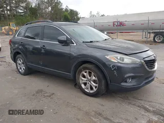 2015 Mazda CX-9 Touring with VIN JM3TB2CA5F0467339, listed as a IAAI auction lot 41840086 with 108,448 mi miles. Bid and sale history available at carsss.com. Image 1.