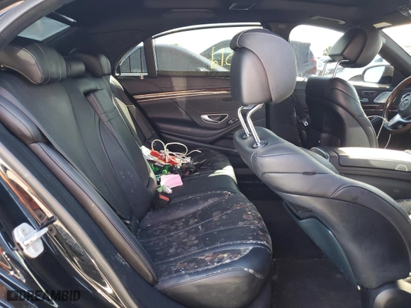 2018 Mercedes-Benz S-Class S 450 with VIN WDDUG6EB2JA361290, listed as a Copart auction lot 74142414 with 0 mi miles and Non Repairable. Bid and sale history available at carsss.com. Image 10.