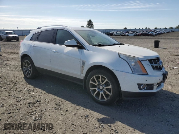 2012 Cadillac SRX Premium Collection with VIN 3GYFNFE39CS515037, listed as a Copart auction lot 55797235 with 146,778 mi miles and Salvage title. Bid and sale history available at DreamBid. Image 4.