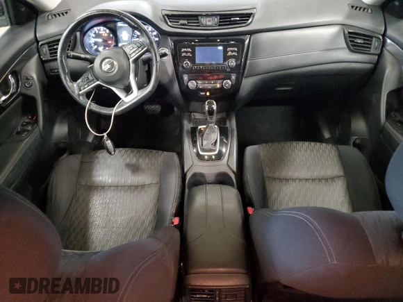 2017 Nissan Rogue SV with VIN 5N1AT2MV3HC872403, listed as a Copart auction lot 59367025 with 133,774 mi miles and Salvage title. Bid and sale history available at DreamBid. Image 8.