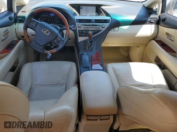 2011 Lexus RX 450h with VIN JTJZB1BA1B2005970, listed as a Copart auction lot 56179425 with 208,308 mi miles and Salvage title. Bid and sale history available at DreamBid. Image 8.