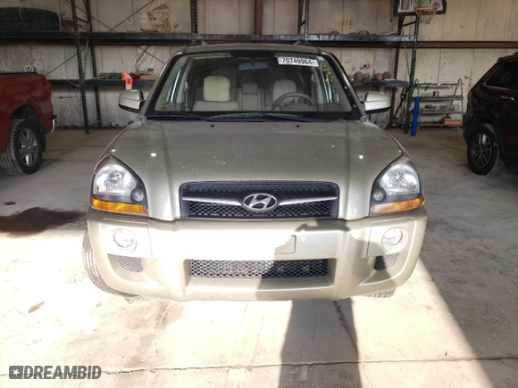 2009 Hyundai Tucson Limited with VIN KM8JN12DX9U935801, listed as a Copart auction lot 70749964 with 85,857 mi miles and Salvage Title. Bid and sale history available at carsss.com. Image 5.